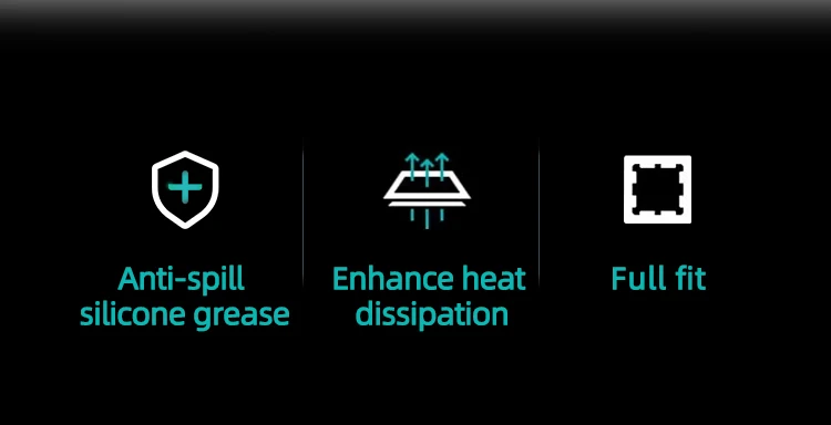 AM5 Thermal Paste Guard Chips Heat Dissipation Armor Cover Copper AMD For 7950X
