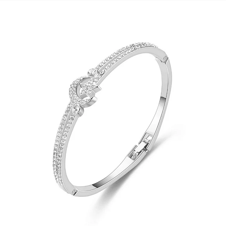 

CTB6 Bracelet for Women High Quality Stainless steel Charm Beaded Bracelets Bangles