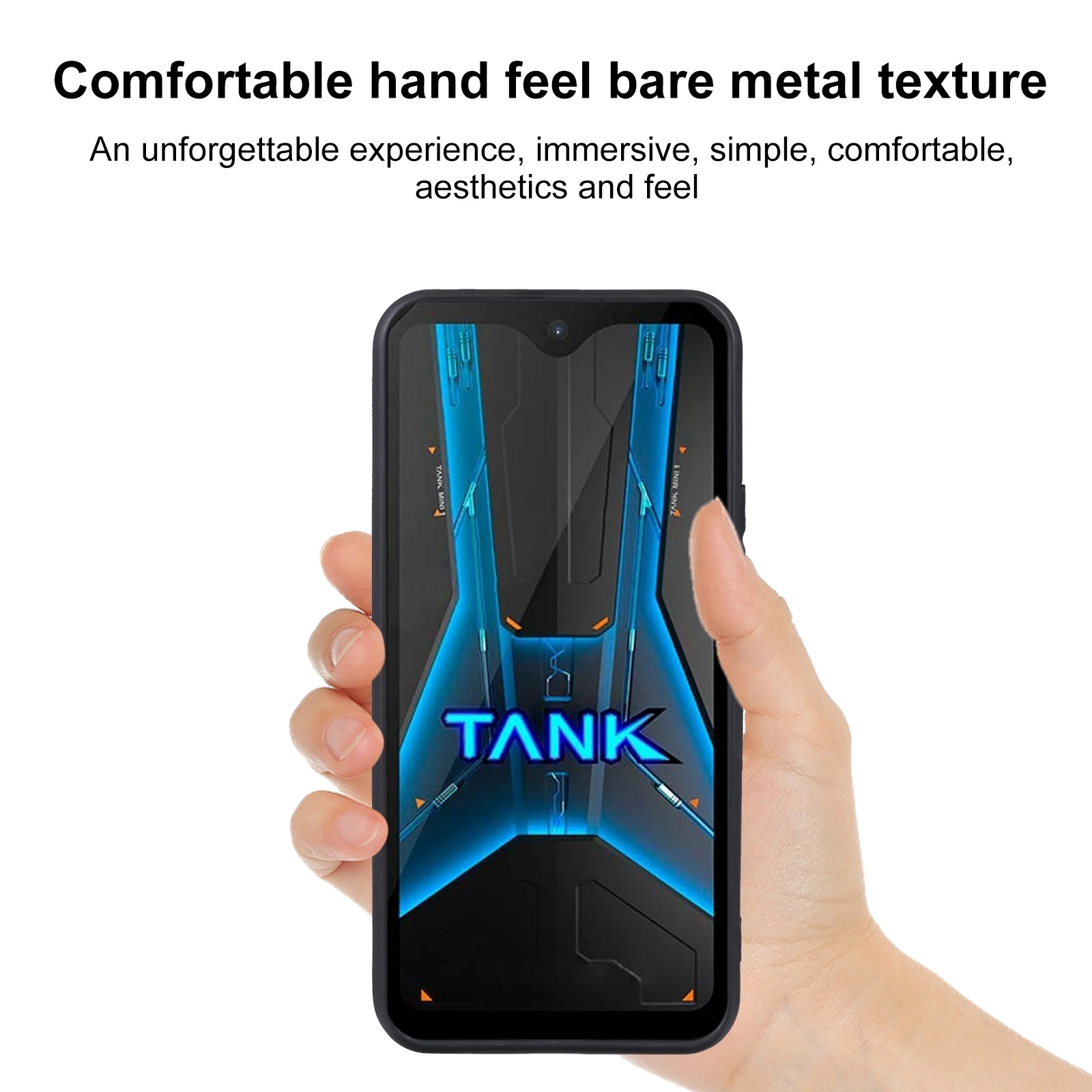 For Unihertz 8849 Tank Mini 1TPU Phone Case Protective Soft Case Back Cover