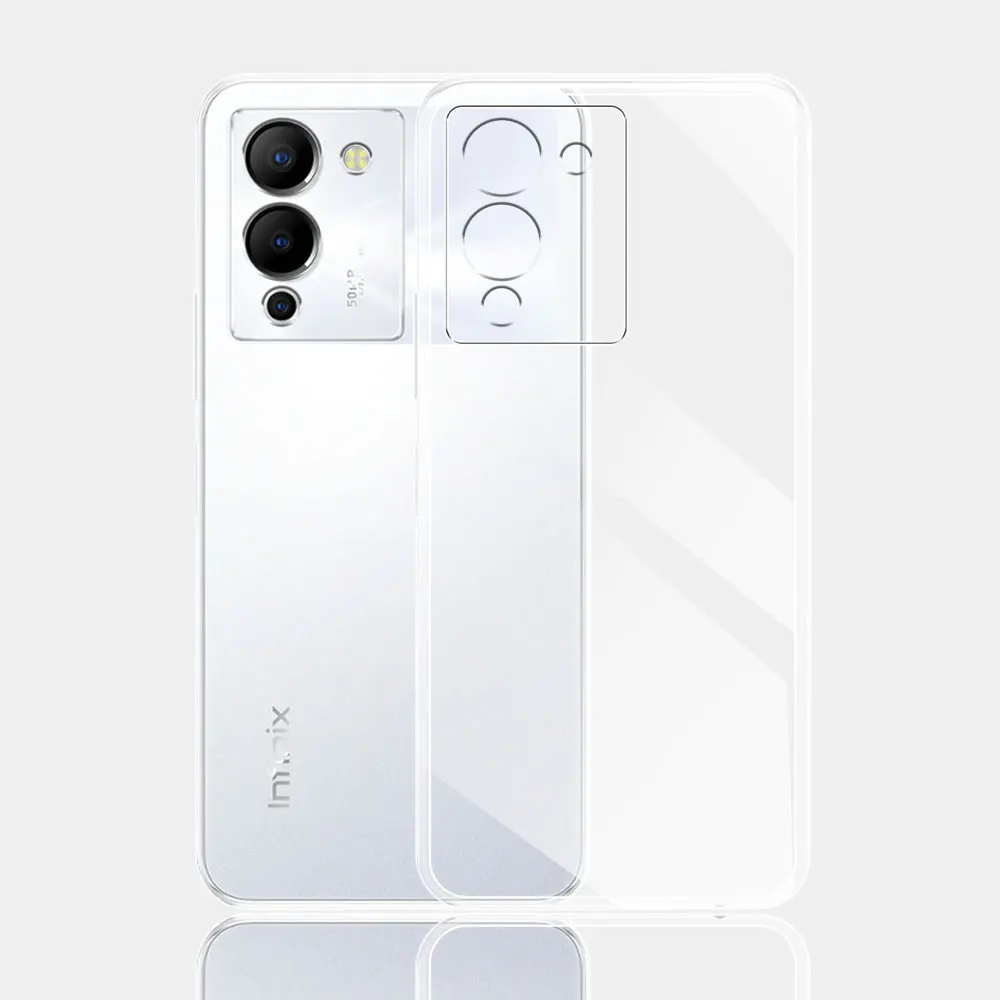 Per Infinix Note 12 Pro 5G Custodia Ultra Sottile In Silicone Morbido Tpu Cover Posteriore Trasparente Per Infinix Note 12 5G Coque Note 12 Pro 5G Fun