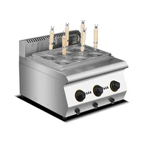 Commercial Cooking Machine Gas-Fired Electric Noodle Oden Pot Stainless Steel Desktop Noodle Soup Stove 2
