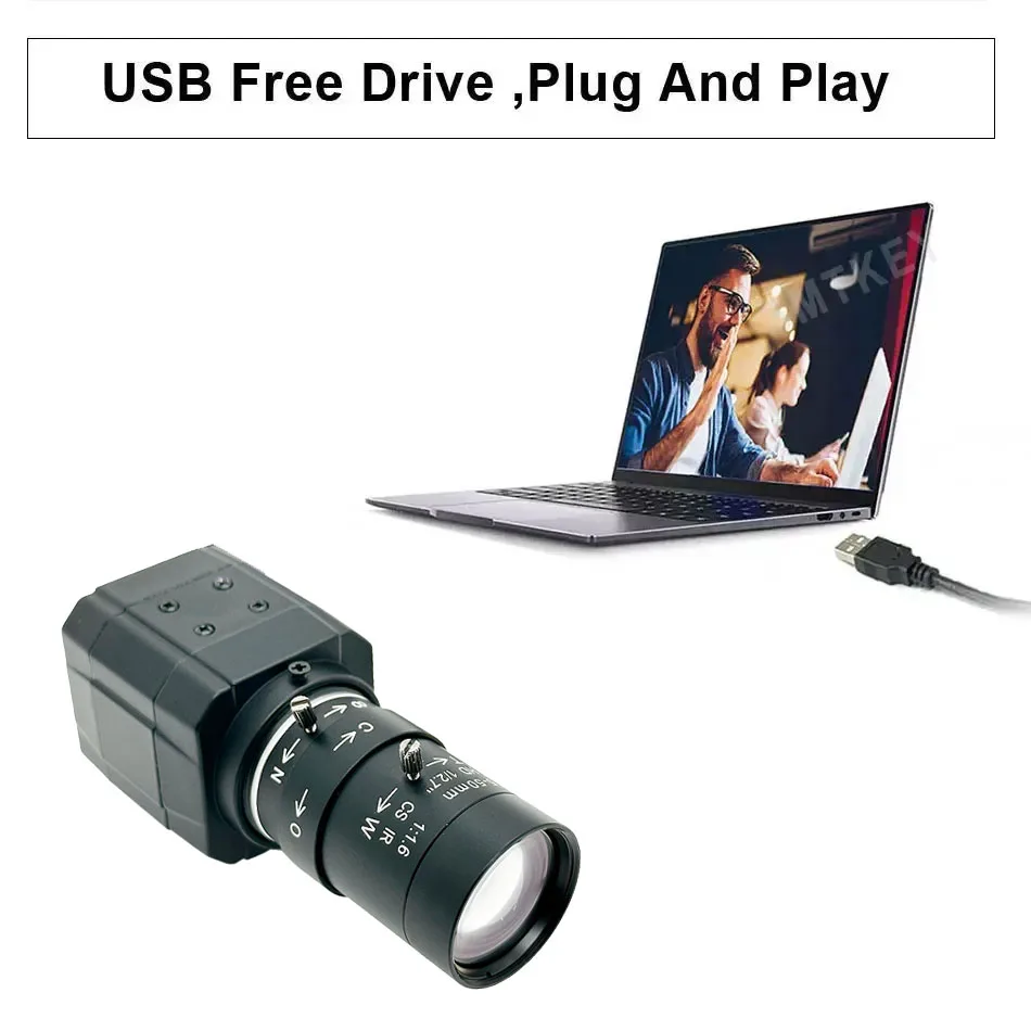 Ultra 4K Streaming Webcam with Varifocal and Fixed Lens for High-Definition Video