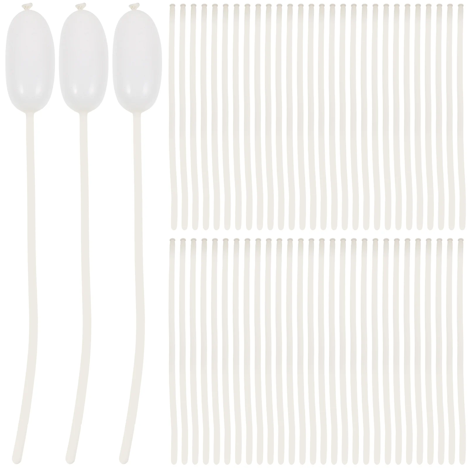 

Strip Balloon DIY Twisting White Emulsion Party Clear Clear Clear Balloons Latex Long