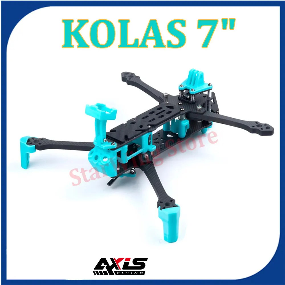 Axisflying Kolas7 "7 Pollici 298Mm Kit Telaio Drone Fpv Pieghevole Per Drone Freestyle Fpv Dji O3 A Lungo Raggio