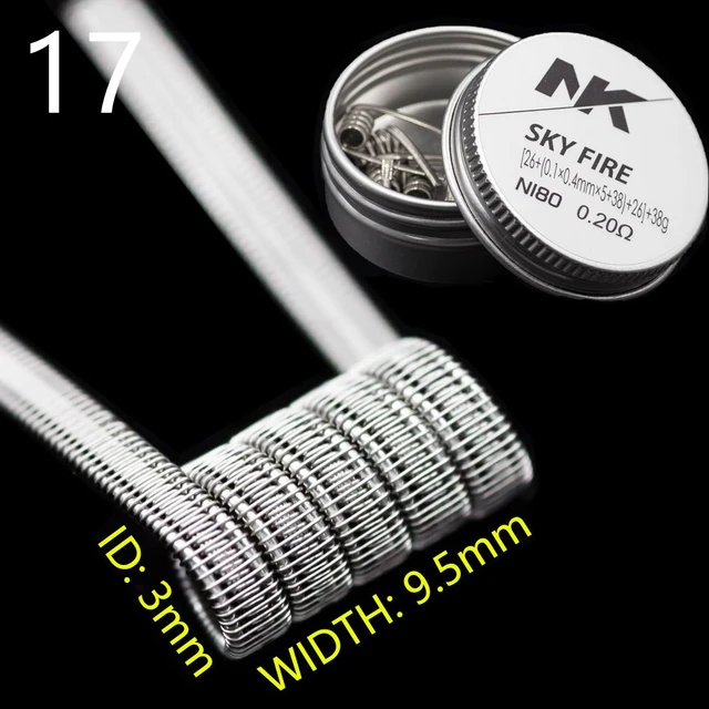 Nichrome 80 Handcrafted Alien Wire Sticks