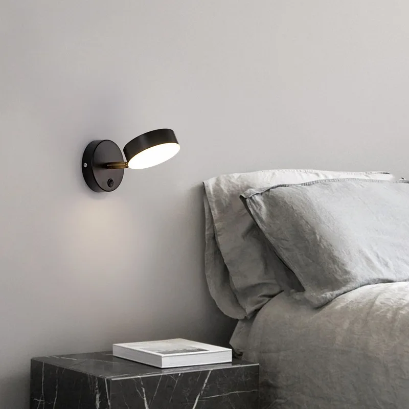 Aplique De Pared LED Con Forma De Cohete Para Niños - Control Táctil, 3 Temperaturas De Color (3000K/4500K/6000K), 8W, 220V