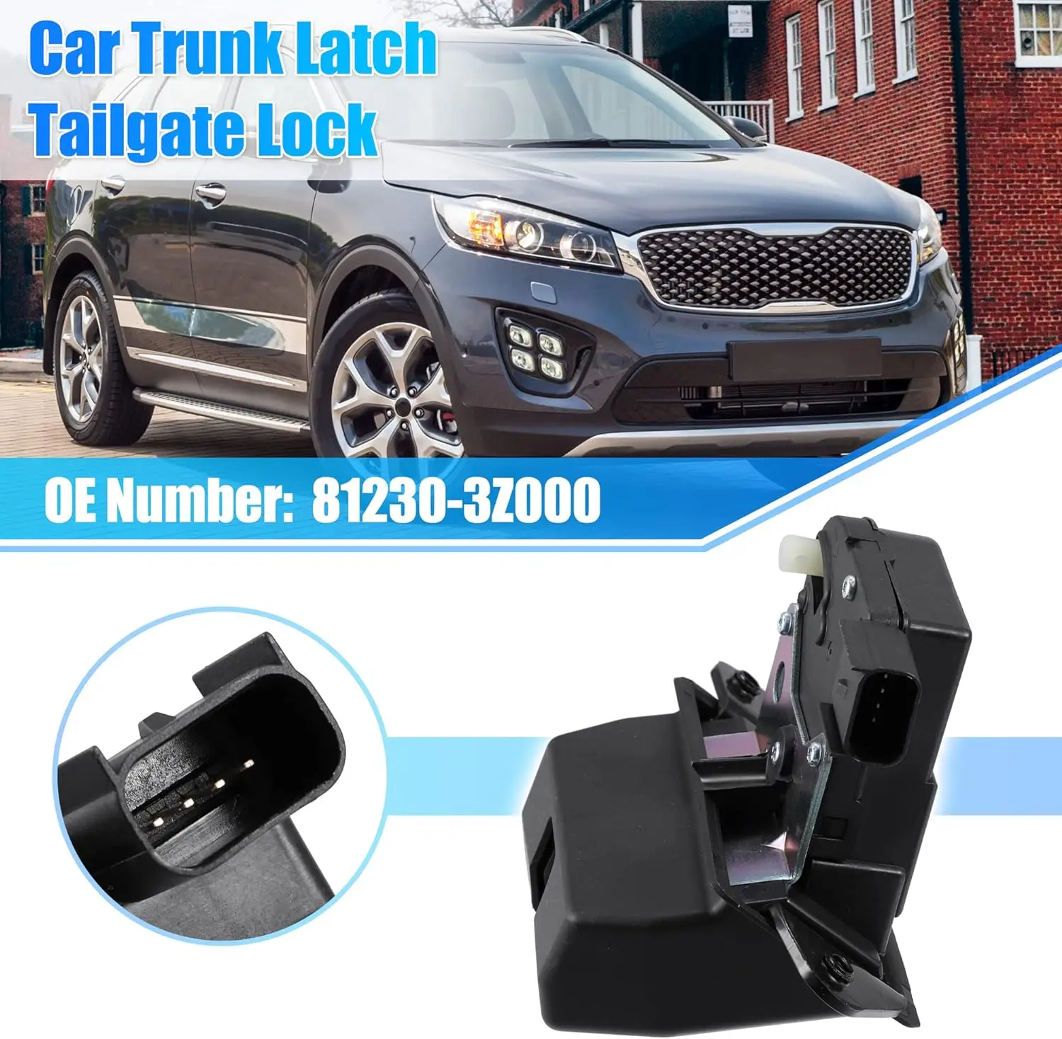 Kofferraumschloss 81230-3Z000 Für Kia Sorento Hyundai Santa Fe 2013-2021