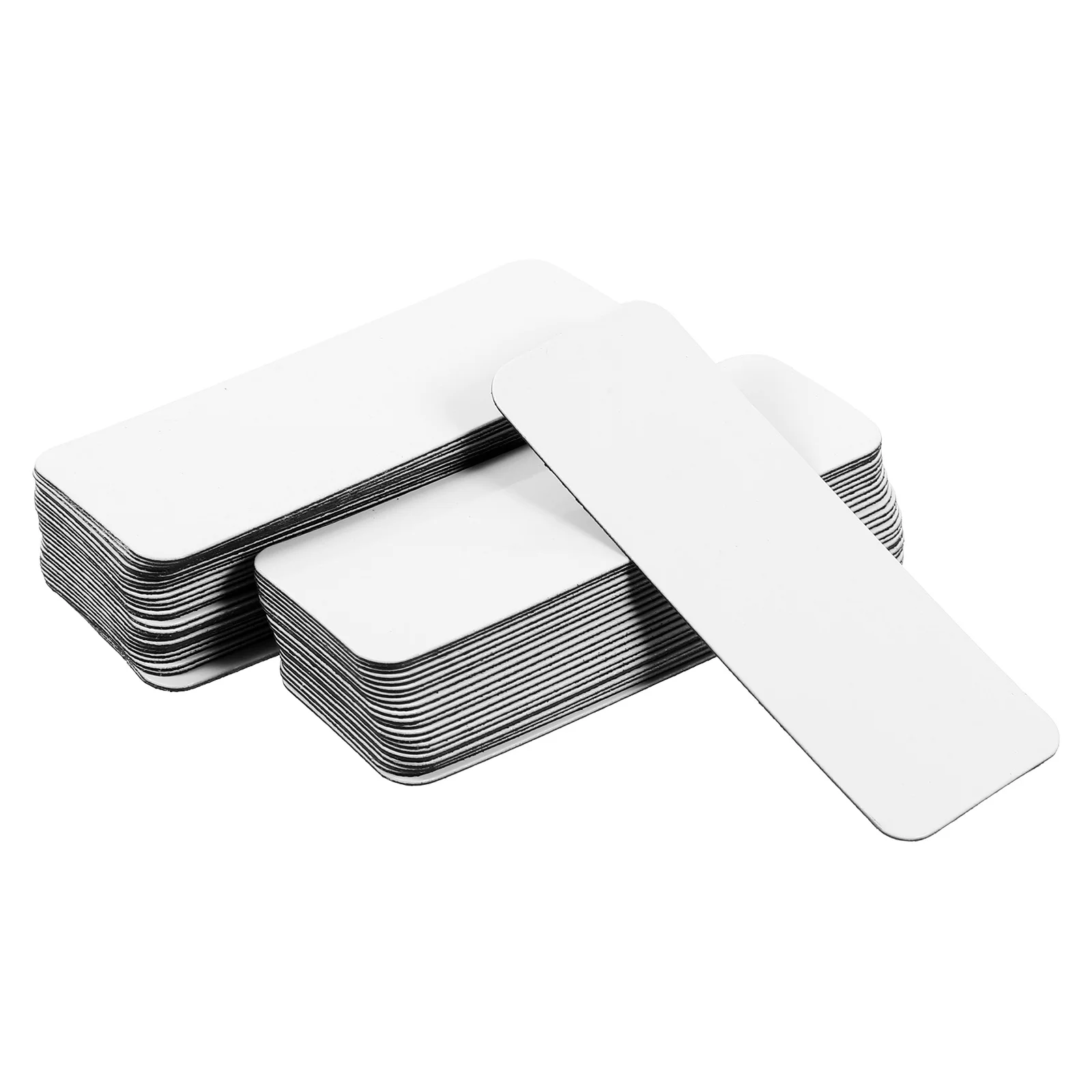 54 etichette per lavagna magnetica cancellabile a secco riutilizzabili per ufficio, scuola, casa, organizzazione, etichette magnetiche flessibili placcate in rame - immagine 4