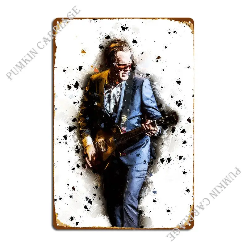 

Joe Bonamassa Metal Sign Decoration Wall Wall Plaque Classic Tin Sign Poster