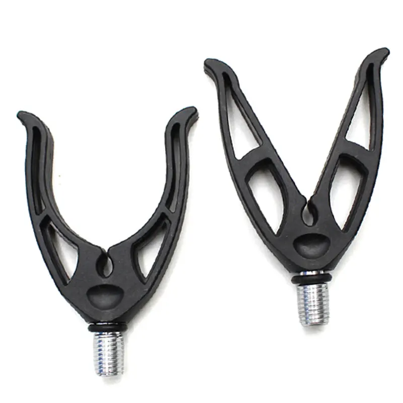 1 Pz Carp Fishing Tackle Rod Rest Head Gripper V/U-Shape Head Gripper Porta Canna Da Pesca Per Accessori Per Mangiatoia Da Pesca Alla Carpa