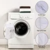1/4pcs Sneaker Washing Machine Bag Mesh Washing Dryer Bag Portable Laundry Dryering Net Bags for Shoes Dryer Door Shoe Net Bag 3