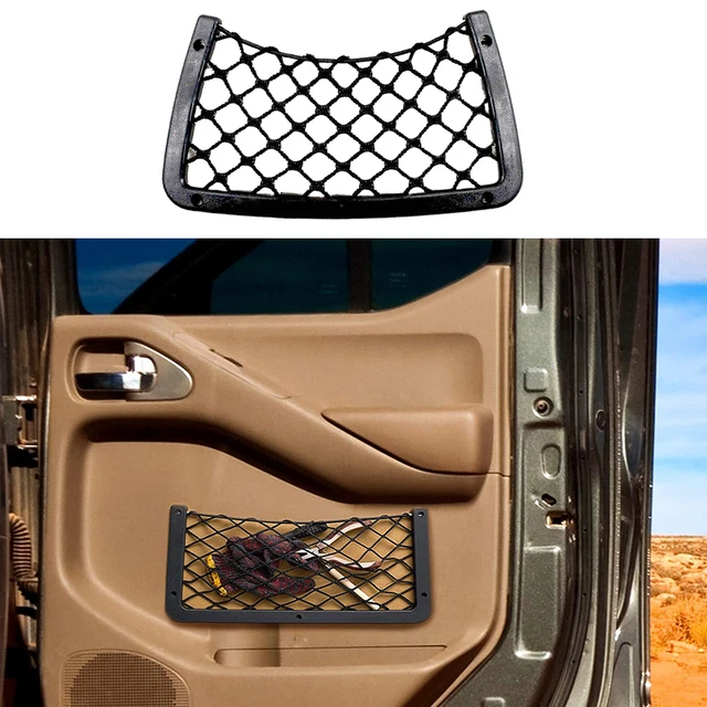 Car Bus Universal Net Pocket Storage Bag Door Panel Bus Seat Back Mount  Organizer Mesh Phone Holder Debris Storage Bag Pocket - AliExpress