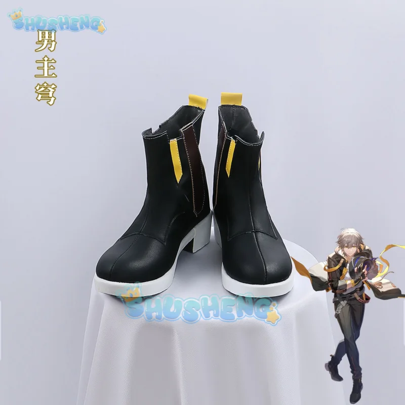 

Игра Honkai Star Rail Cos Trailblazer Caelus Cosplay обувь для мужчин для карнавала Хэллоуина