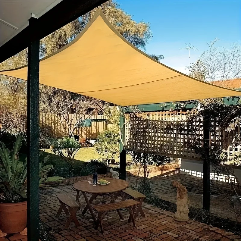 Sunshade Net Beige sunshade net black sunshade net for balconies courtyards and swimming pools UV-resistant awnings easy to install