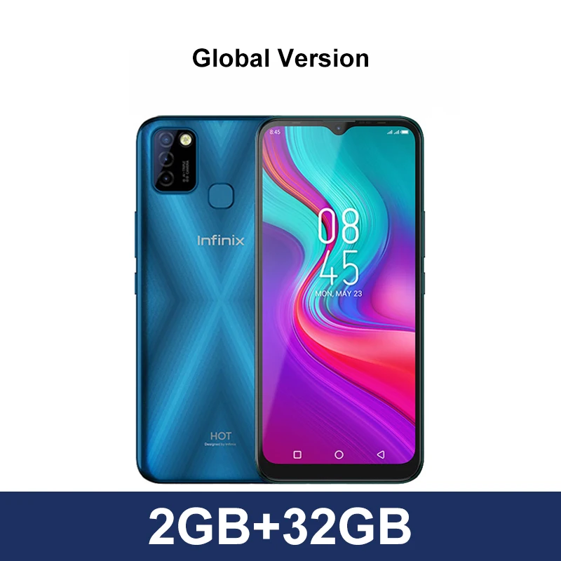 infinix new model mobile Infinix HOT 10 LITE Smartphones 6.6"HD Display 5000 mAh 13MP Triple Camera Fingerprint & Face Unlock Smart Android Moblie Phone latest infinix mobile phone infinix