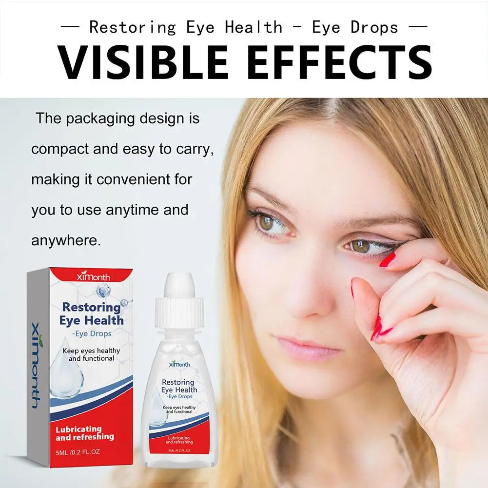 Eye Drops 1PC Cataract Removal Eye Drop Improve Blurred Vision Itching Eyeball Relieve Infection