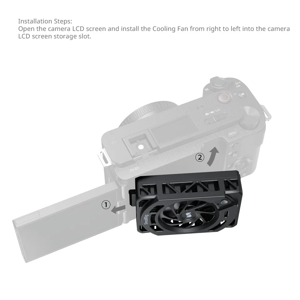 DFCINE Camera Cooling Fan,Camera Cooler Compatible With Sony