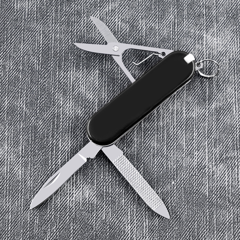 Couteau pliant multifonctionnel, outil de Camping 3 en 1, couteau tactique, couteau pliant