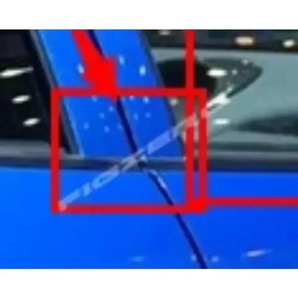 Car door glass sealing strip window pressure strip for peugeot 206 207 citroen c2