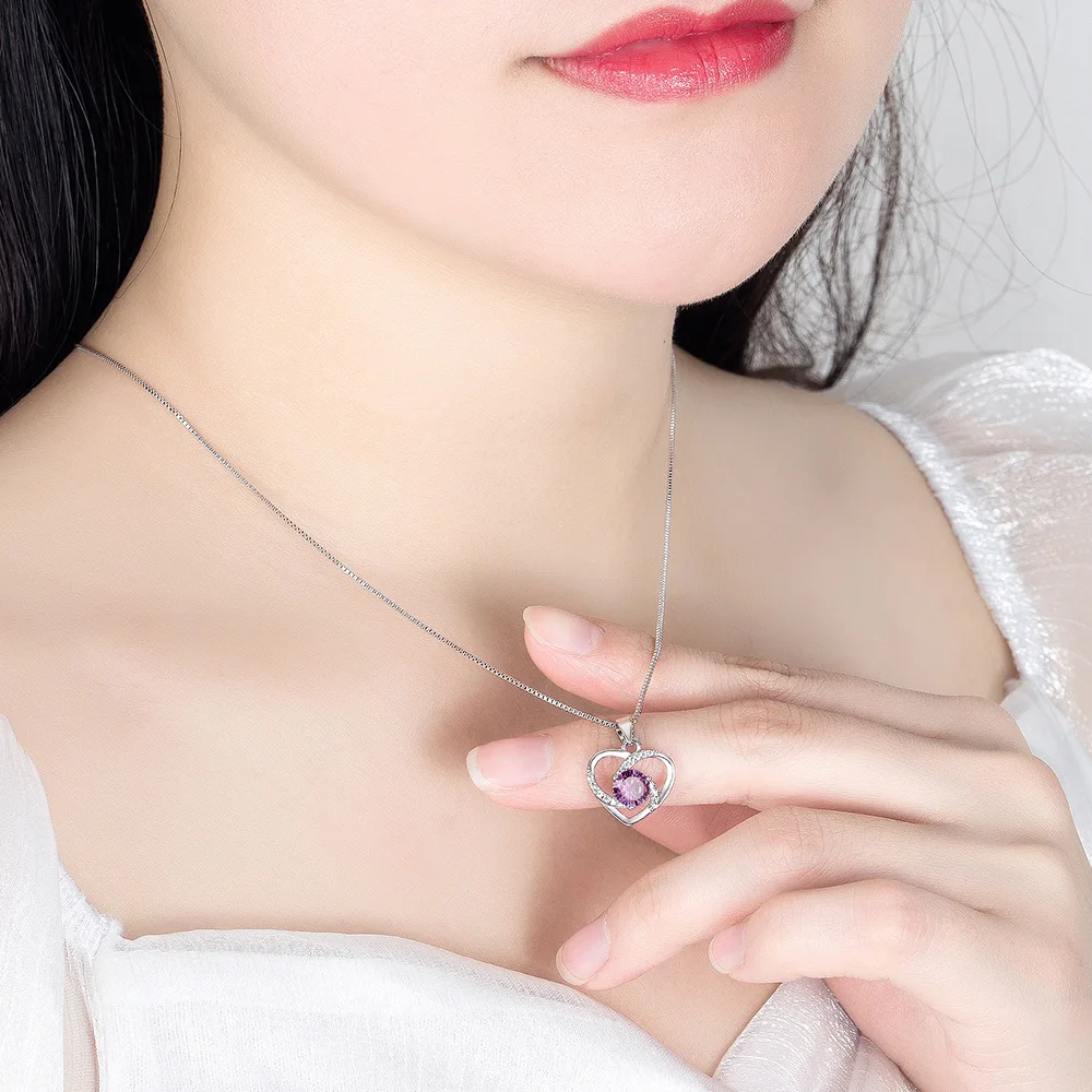 925 Sterling Silver Necklace - 18k Gold plating detail