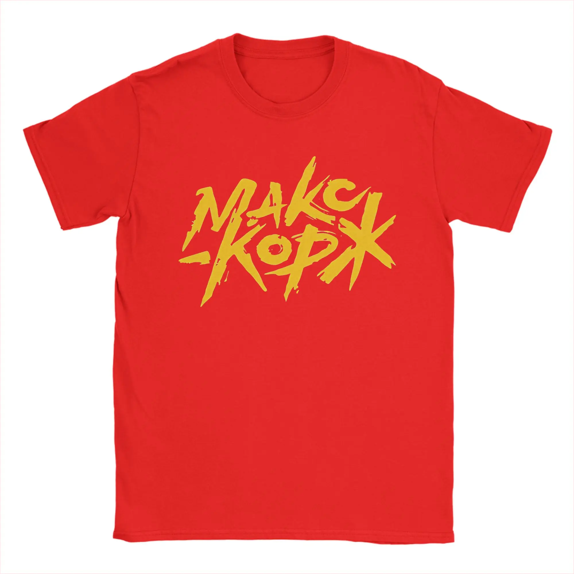 Max Korzh Graphic Oversized Pure Cotton Harajuku Streetwear T-Shirt