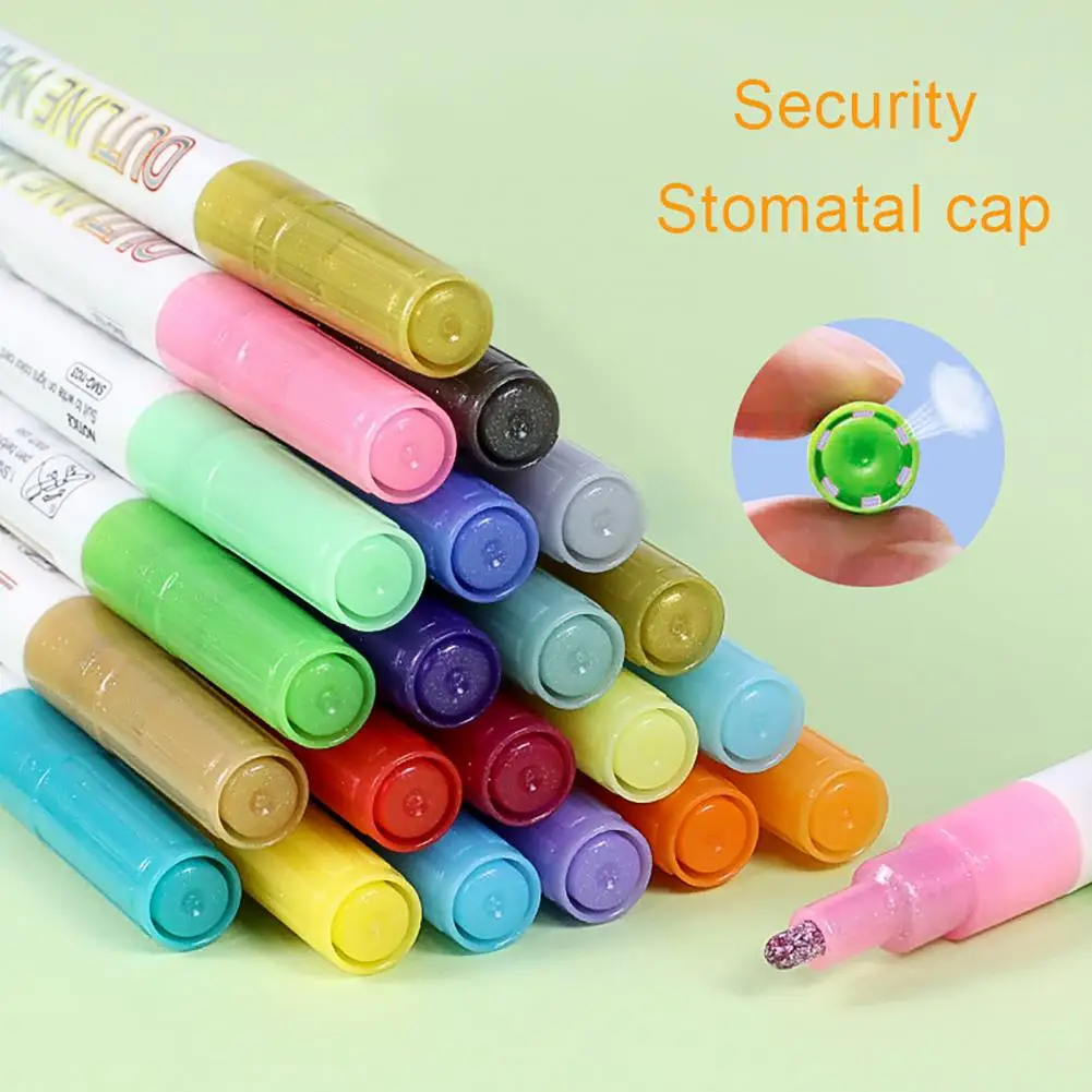 

Набор ручек-хайлайтеров, цветные ручки, блестящий хайлайтер, контурные маркеры, набор ручек для потрясающего искусства, письма, скрапбукинга, раскрашивания