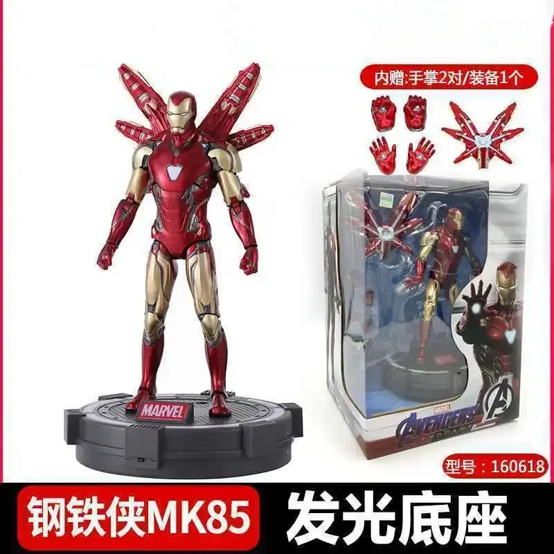 Hot Toys Avengers: Piattaforma Radiante Rotante, Spider Man, Captain America, Panther, Hulk, Thor, Iron Man, Showcase Toys Gifts