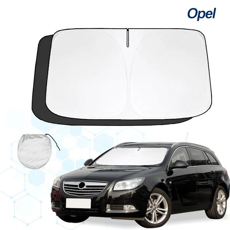 Opel INSIGNIA Car Windshield Sun Shade Summer Visor Protector Foldable Blocks UV Rays Protection Accessories