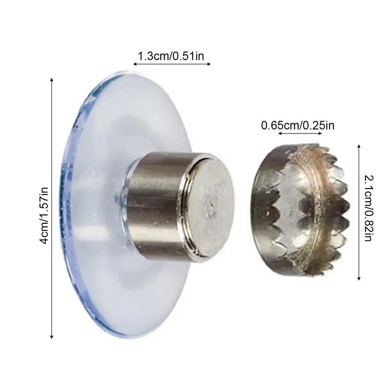 Soap Holder Soap Dish Rack Shower Soap Tray Stainless Steel Suction Cup Magnetic Wall-mounted Removable for Bathroom Toilet Kitchen Sink