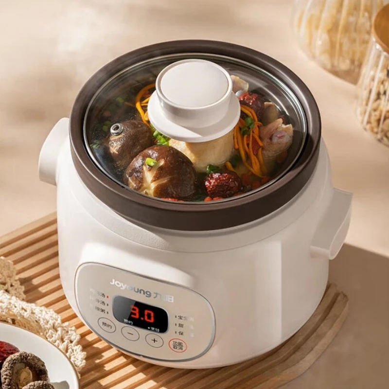 Joyoung 220V Slow Cooker Household 1.5L Electric Stew Stew Soup Pot Bird's Nest Pot Health Pot Baby Cooker 3