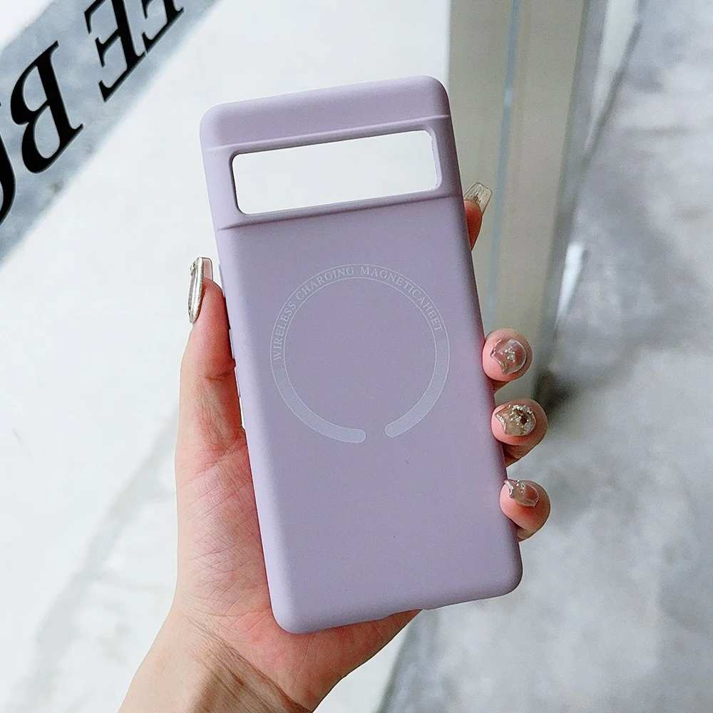 Magsafe Silky Liquid Soft Silicone Shockproof Case