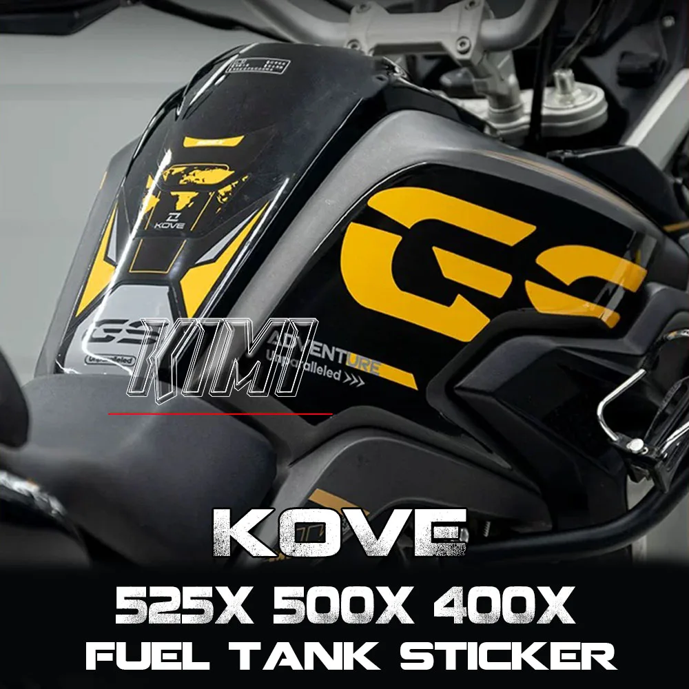 

FOR KOVE 525X 500X 400X Motorcycle Modified Fuel Tank Decals Pull Flowers StickersS Prints Accessories Film Modifications