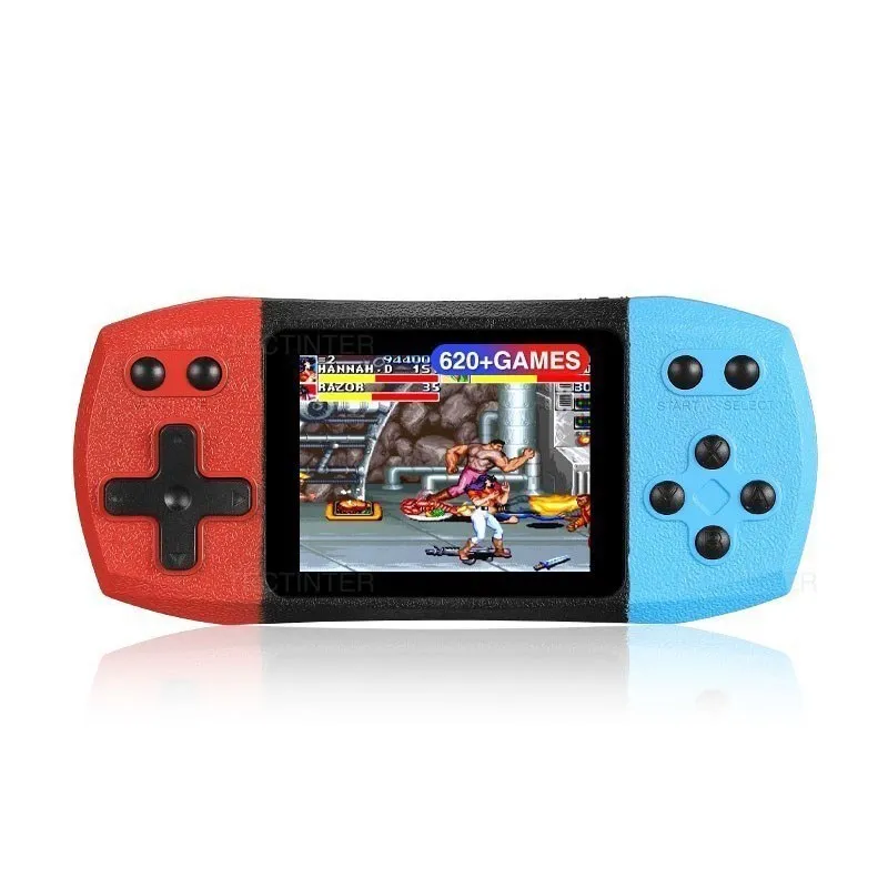 レトロビデオゲームコンソール 620 クラシックゲーム内蔵 2.4