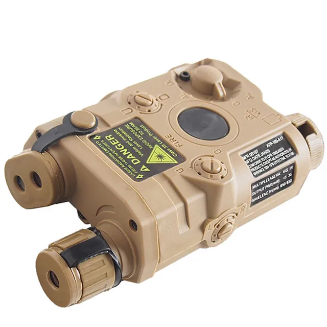 PEQ-15 Battery Box Dummy Tactical Airsoft PEQ 15 Battery Case Holder Military Hunting Accessories DE