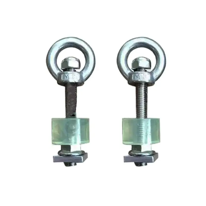 Tool Mounting Bracket Traction Board Mounting Kits for Recovery Tracks Recovery Board Mount Pins Fixed Bolts For Car Roof Rack Carrier Basket