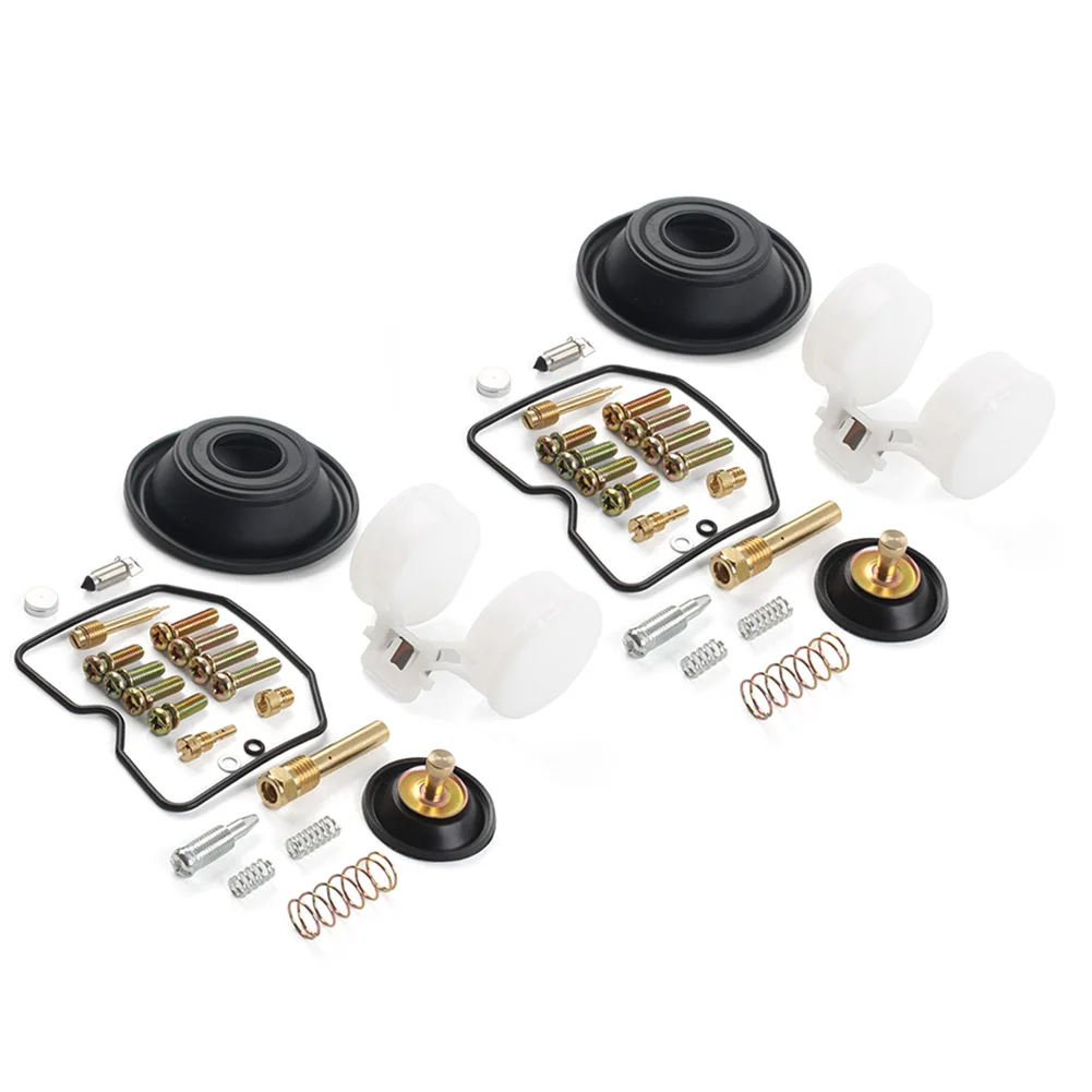 

Motorcycle Carburetor Repair Kit Float Diaphragm 2 Sets For Kawasaki EX250 Ninja 250R EX 250 F 1996-2007