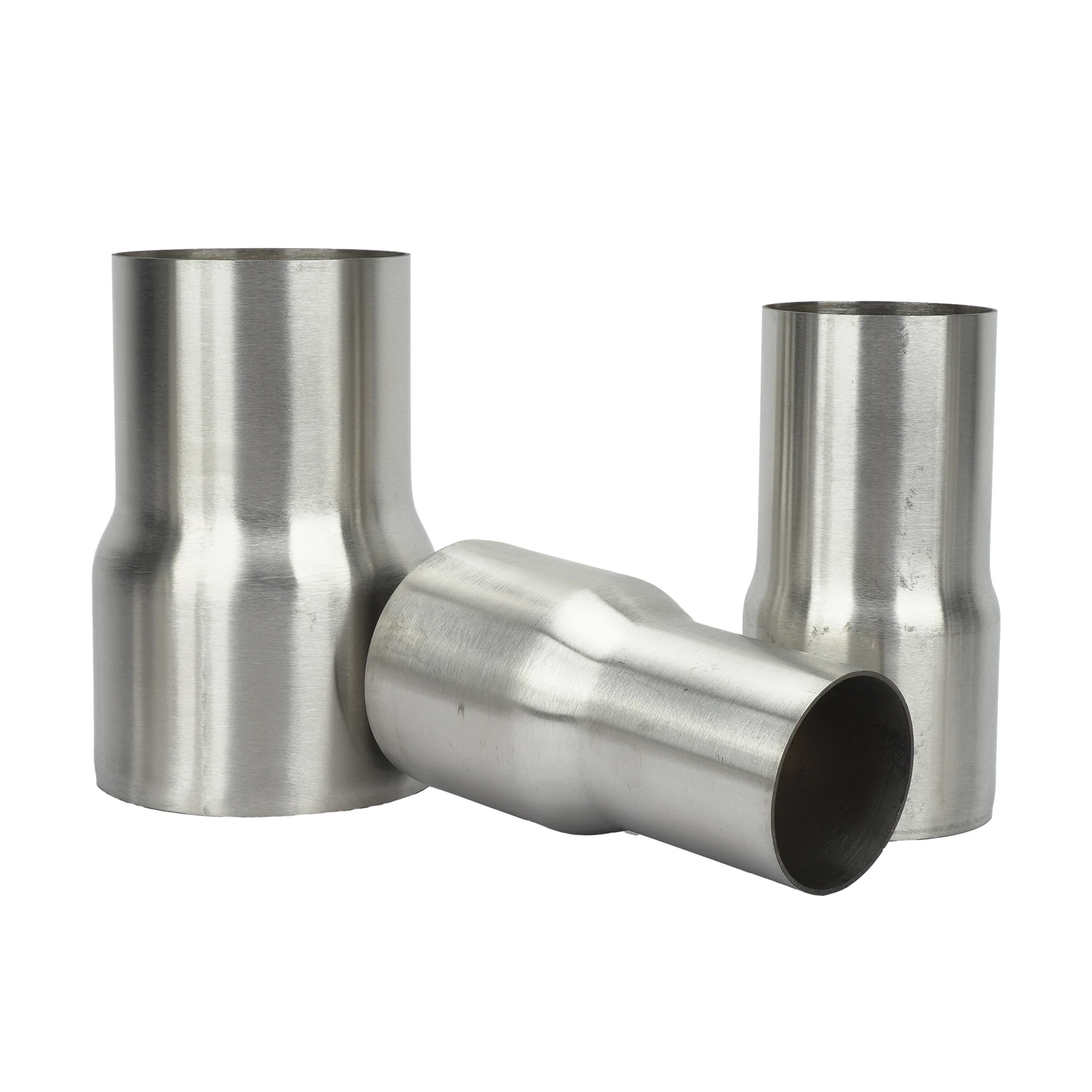 Universal Stainless Steel Exhaust Reducer Connector Pipe Adapter
