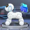 RC Robot Puppy Lying Down Remote Control Puppy Toy for Children Teens Gifts 3