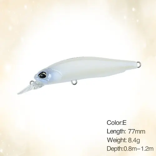 2025 New 77mm / 63mm Fishing Lure Sinking Minnow Jerkbait Hard Lures Fishing Wobbler Bass Crankbait Trout Lure Cocked Mouth Bait - Image 26