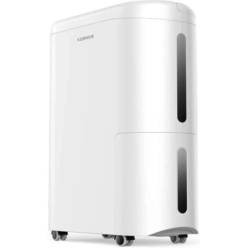 

Kesnos 4500 Sq. Ft Large Dehumidifier for Home and Basement with 6.56ft Drain Hose and 0.92 Gallon Large Water Tank