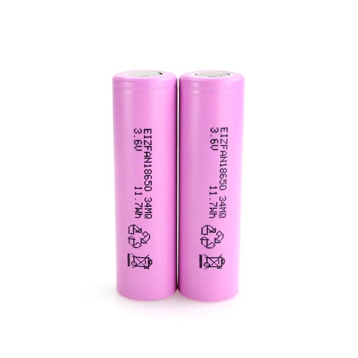 

Eizfan 18650 3350 мАч литий-ионная батарея для мотоцикла 18650 34MQ 3C разрядные аккумуляторные батареи 3,6 В высококачественные аккумуляторы