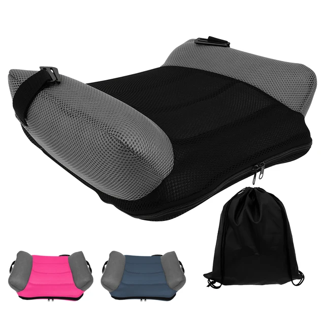 Coussin de siège gonflable de voiture, coussin rehausseur Portable de voyage en PVC avec sac de rangement pour enfants, confort et sécurité voyage 1