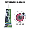 FIXWANT Loud Speaker Repair Glue Foam Side Dust Cap Rubber Edge Cone Basin Strong Adhesive 15/25/50ML Black / Yellow 2