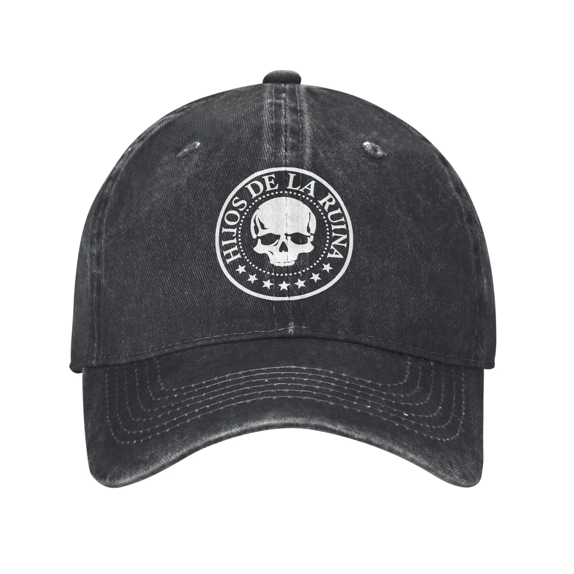 Rapper NATOS WAOR Catarsis Sun Baseball Cap Street Style Herren Washed Hip Hop Hüte Atmungsaktives Design Laufmützen Hippie Baseball Caps