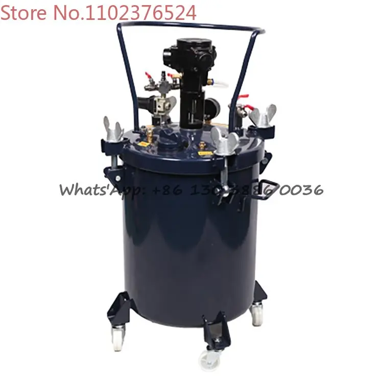 

Commercial 20L High Performance Pneumatic Stirring Automatic Mixing Paint Pressure Pot Tank with Air Powered Mixing Agitator