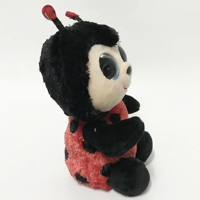 Tyビーニーグリッター目buzby蜂とイジーてんとう虫6 