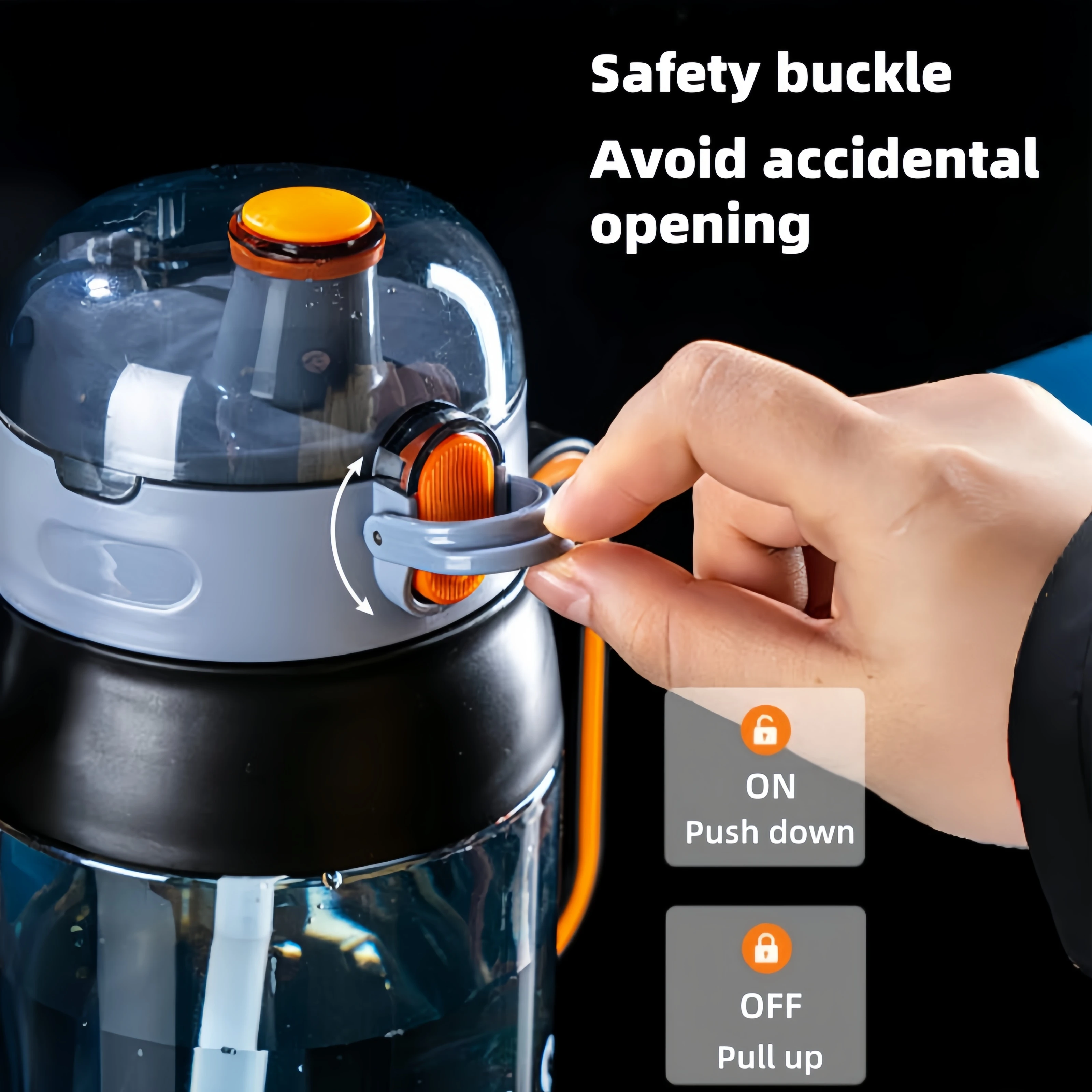 Large Capacity Sport Bottle 5