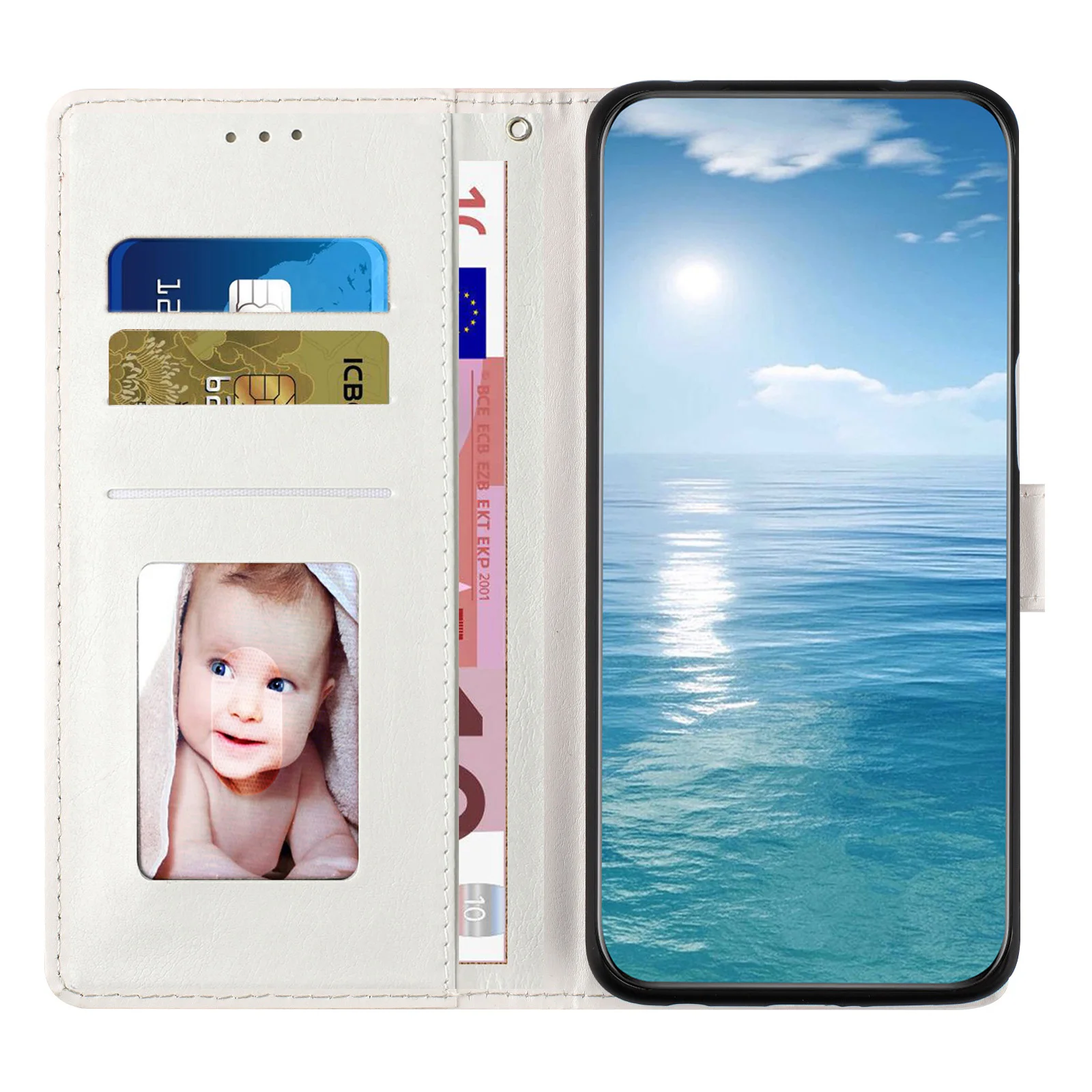 3D Butterfly Leather Flip Phone Case - Elegant Design with Enhanced Protection