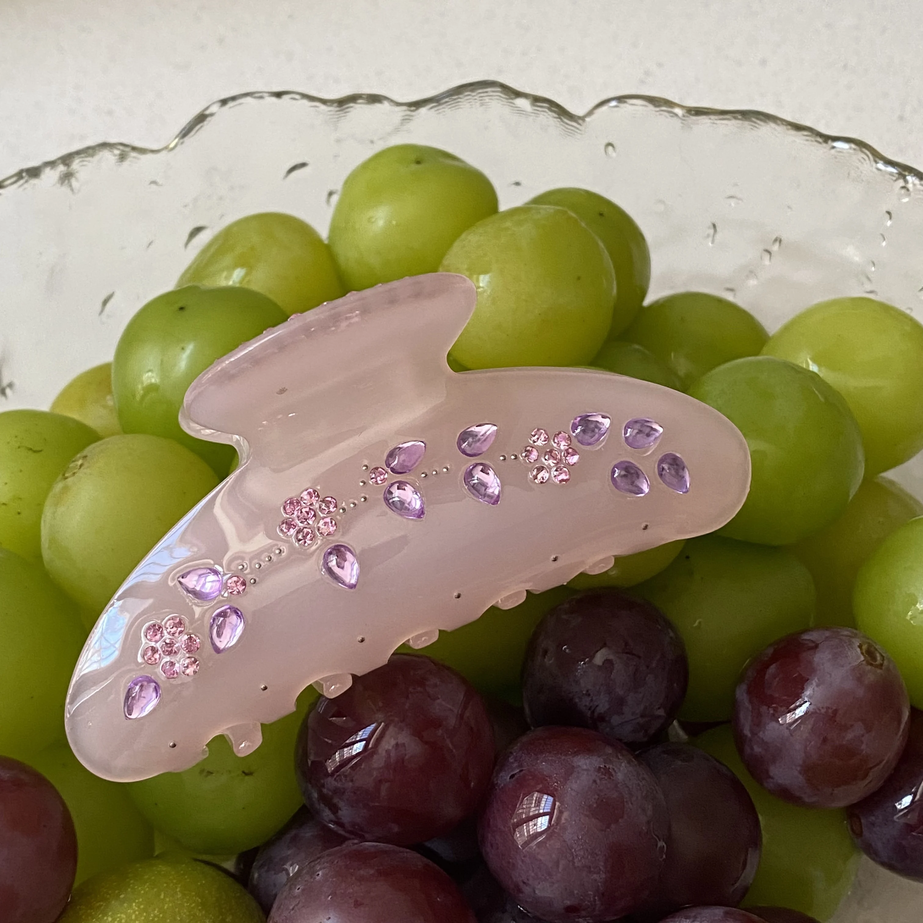 1PC Rhinestone Decor Hair Claw Clips Set, Elegant Hair Accessories for Women, Chic Hair Clamps for Daily and Party Wear