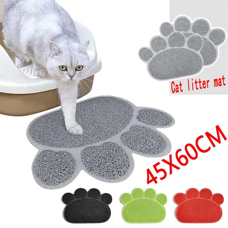 Cat Litter Mat Waterproof Double Layer Pet Litter Box Mat Pet Toilet Cat Mat  Nonslip Sand Cat Washable Mat Pet Clean Supplies - AliExpress